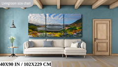 Reflections of Connection: Roosevelt Lake Bridge Arizona Wall Art Canvas Print