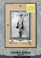 Power Girl SEXY Karen Starr DC Comic Signed A3 Print Pin-Up Cover Girls Superman