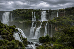 Digital Image Picture Photo Pic Wallpaper Background Waterfall Cloudy Day Sky