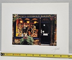 North’s Cotswold Bakery, England by Luciano Hand-Signed & #/250 Photo Print