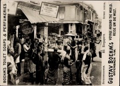 Photo Singapore, Street Scene, Advertising Boehm’s Toilet Soap – 11088308