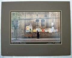 » Mea Shearim – Jerusalem» signed & matted photograph by Louis J. Spear 1982