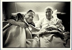 Henry Miller & Lawrence Durrell c. 1974 – Fotofolio Art Photo Print Card 4”x6”