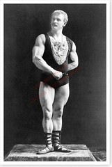 Strong Man Bodybuilder Eugene Sandow Silver Halide Photo
