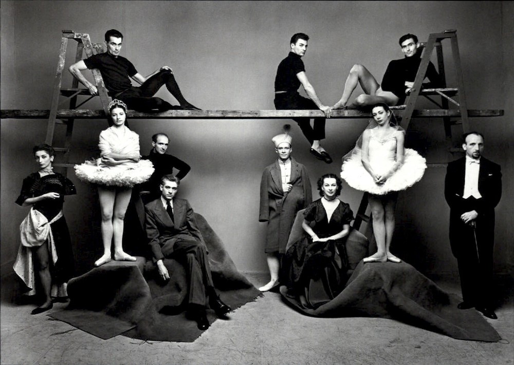 1984 Irving Penn ’47 New York Ballet Members Troup Dancers Art Photo Engraving