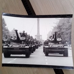 Old Original Photo Allied Parade Berlin 1977 16X21cm Mrotzkowski