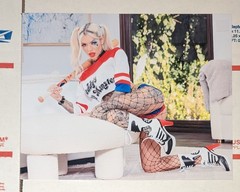 Chantal Danielle 8×10 Photo Art Print Tattoo Model Picture Pornstar Harley Quinn
