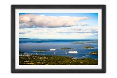 Bar Harbor Maine Photography Prints – View from Cadillac Mountain – Acadia Décor