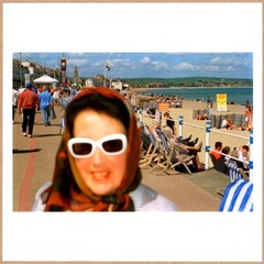 SIGNED MARTIN PARR WEYMOUTH ENGLAND 2000 FROM THE SERIES LIFE’S BEACH LTD 6 x 6