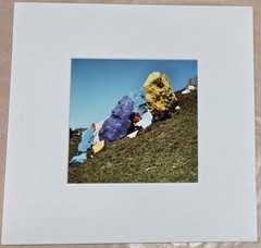 Lourdes Grobet, Untitled (Painted Rock Formation), Cibachrome Print, 1986