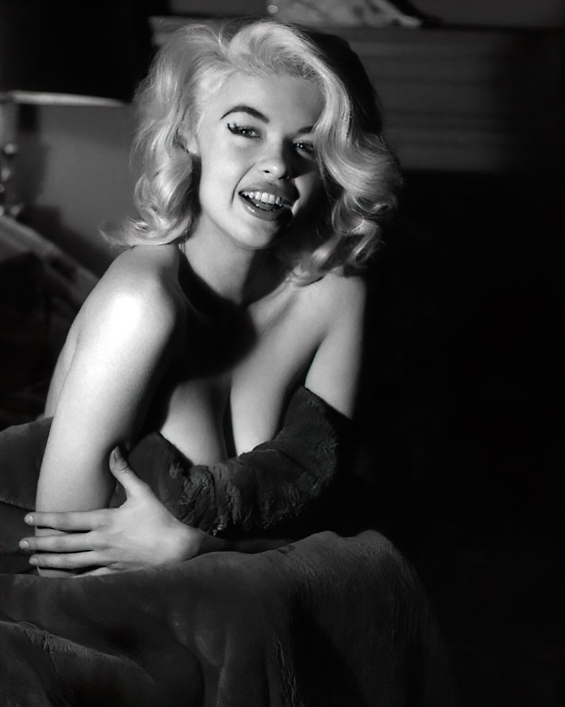 Jane Mansfield celebrity photo/poster c. 1955, reprint – multiple sizes: 1133