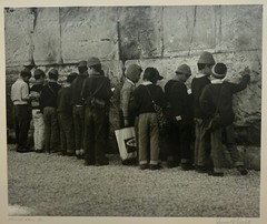 Vintage JAMES GITLITZ Children Pray at WAILING WALL Jerusalem ISRAEL Photograph