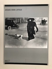 JACQUES-HENRI LARTIGUE,’PARIS,1911′ RARE AUTHENTIC 1986 EXHIBITION ART PRINT