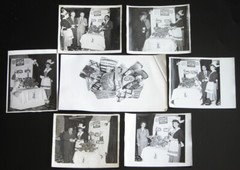 Vtg 1950s Van De Kamp’s Bakery Bread Promo Pictures Photograph Lot of 7 B&W