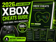 Digital Xbox Cheats Guide PDF 2026 Classic Edition 500+ Pages Retro Game Codes T