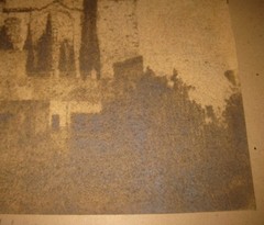 Antique HENRY RAVELL Temple Valenciana MEXICO Architecture Gum Bichromate PHOTO