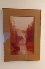 Willam Plante «Wilderness Creek» Photo 1976 Signed