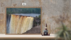 Kaieteur Waterfall Up Close, High Resolution Image, Many Formats, TV Art