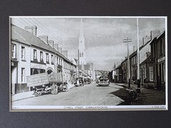 Matted Print O’Niell Street Carrickmacross Vintage Irish Photograph