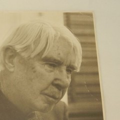 Vintage Carl Sandburg Photograph, inscribed and Signed 11 in. By 14 in.