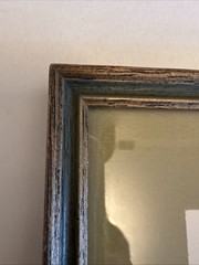 Vtg Framed Picture Of Park Street Church Boston Massachusetts 11” X 8.5”