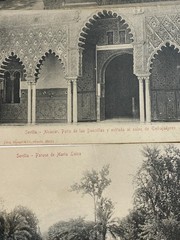 PHOTOGRAPHY ANTIQUE POSTCARDS – Seville Spain – Alcázar, María Luisa Park, City