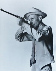 Robert Mapplethorpe Photo of Author William S.Burroughs with Rifle 1982 Vintage