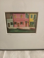 Jim Nilsen Signed Photo Print Italy Burano Beppu Gallery Framed Fine Art