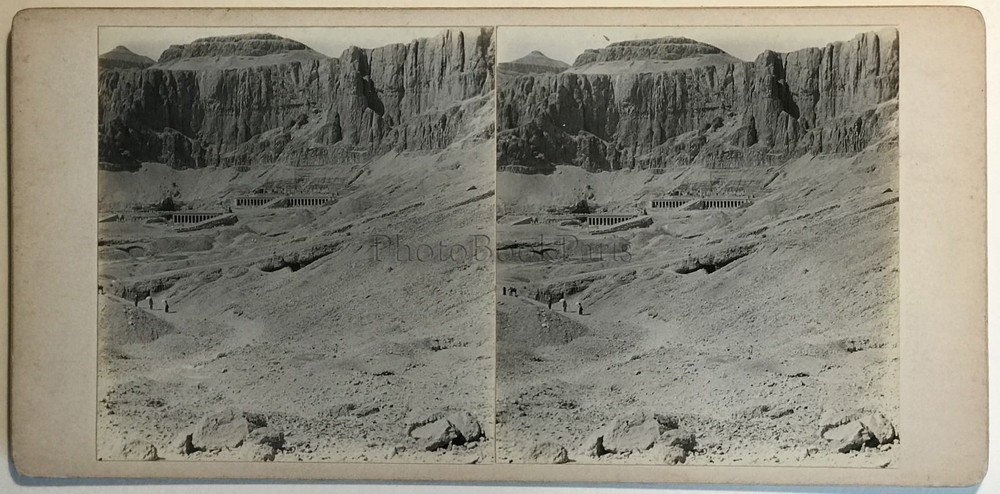 Egypt Archaeology UK Photograph PL35P5 Stereo Vintage Analogue 1912