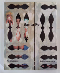 Santa Fe with 3 Postcards Rie Miyazawa Kishin Shinoyama Photobook from Japan