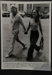 Peter Lawforn & Deborah Gould Photograph 7×9, b/w 1976