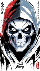 Digital Art Picture Image Photo Wallpaper Background Desktop AI – Skull Face