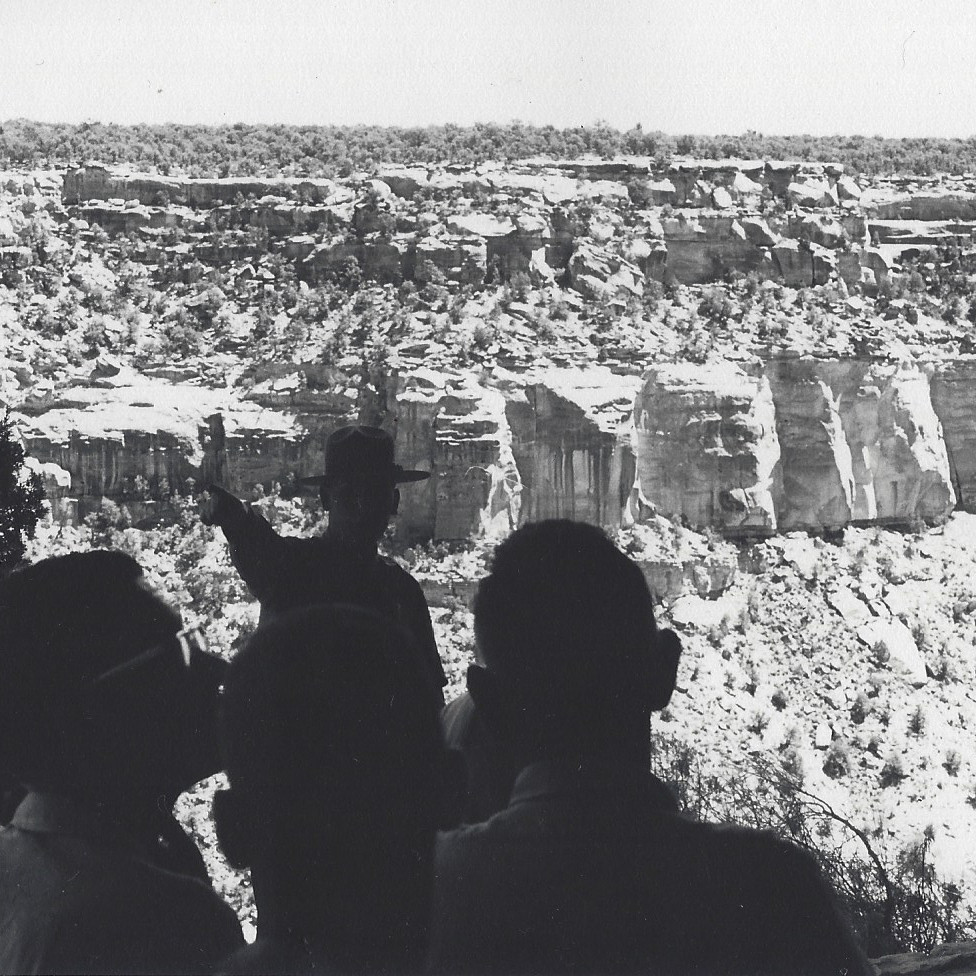 Old Photo Black & White Canyon 8×10 Mid-Century Modern VTG NEW MCM Art