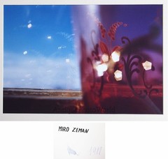Surreal landscape vintage art photo Miro Zeman Czech