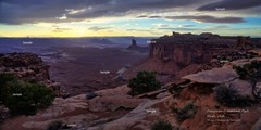 Canyonlands National Park Red Rock Sunset Moab Utah Photo Poster Print CP12
