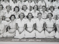 Rare Vtg 40s Marlborough School Senior High School Students 1949 Los Angeles CA