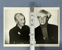 Andy Warhol Georgia O’Keefe Art Print Card Photo By Christopher Makos Fotofolio