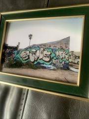 graffiti Art High Gloss Photograph By RIME MSK SIGNED Lmtd @100 Framed!
