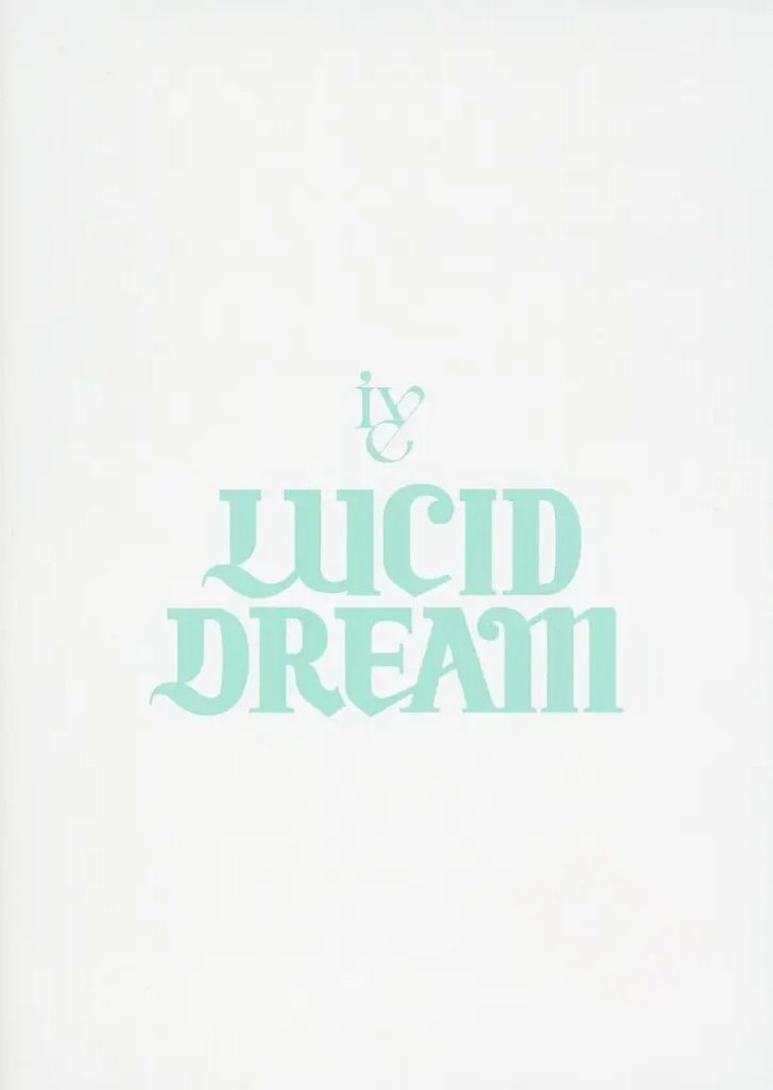 IVE LUCID DREAM Female Idol Photo Book from Japan First Edition Region Coded