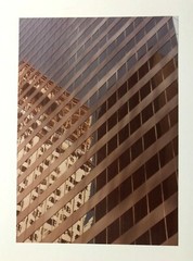 Barbara Erdman Ektacolor Portfolio «Reflections of New York» 10 photos 1985