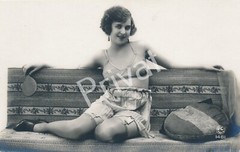 Photo Erotica Lascivious France Postcard Erotica Women Early 20th Century M1.03