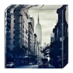 Gallery photograph mounted on canvas of the iconic Empire State Building