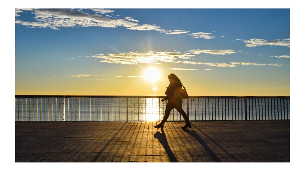 Walking in the Sunshine High Resolution Image, In Many Formats, TV Art