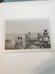Photo Print Jacques L artigue 1904 Villerville ma Cousine Simone Children Beach
