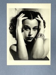 Hedy Lamarr 1938 Art Print Card Photo By Robert Coburn Fotofolio 4”x6”