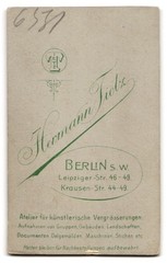 Photograph Hermann Tietz, Berlin, Krausen-Straße 44-49, young man in suit