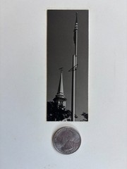 DOROTHY NORMAN «Falmouth Church and Flag Pole I” 1933 Silver Gelatin Ex-Museum