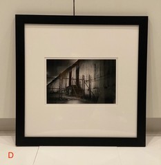 Black & White Wooden Frame Photography Art Work Collection