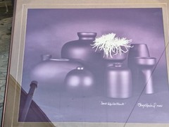Vtg 80s Photograph Print Titled «Still Life in Black» by Artist Greg Copeland