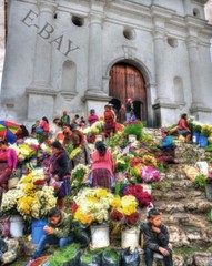 16X20 CURCH OF «SANTO TOMAS» GUATEMALA, Guatemalan